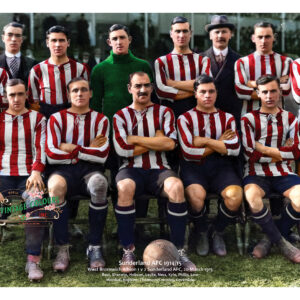 Newcastle United 1927/28-26/27 Champions Beautiful Colour Football Print 