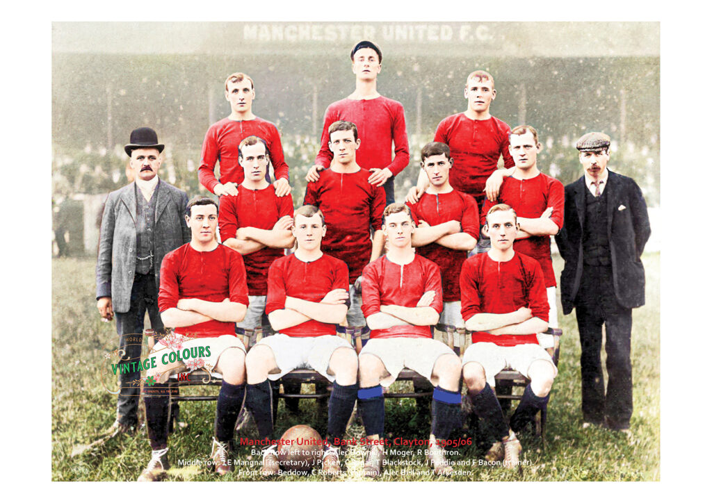 Manchester United 1905/06 World Vintage Colours