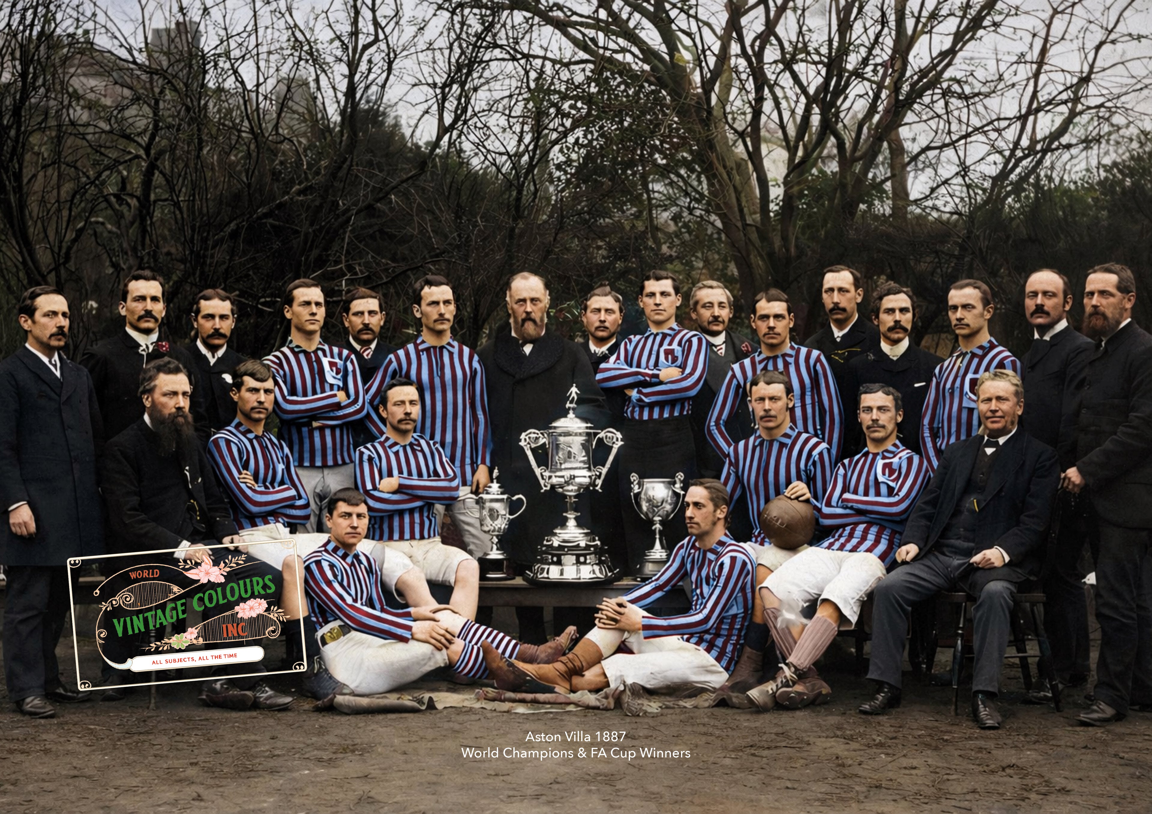 Aston Villa 1887 - World Champions & FA Cup Winners