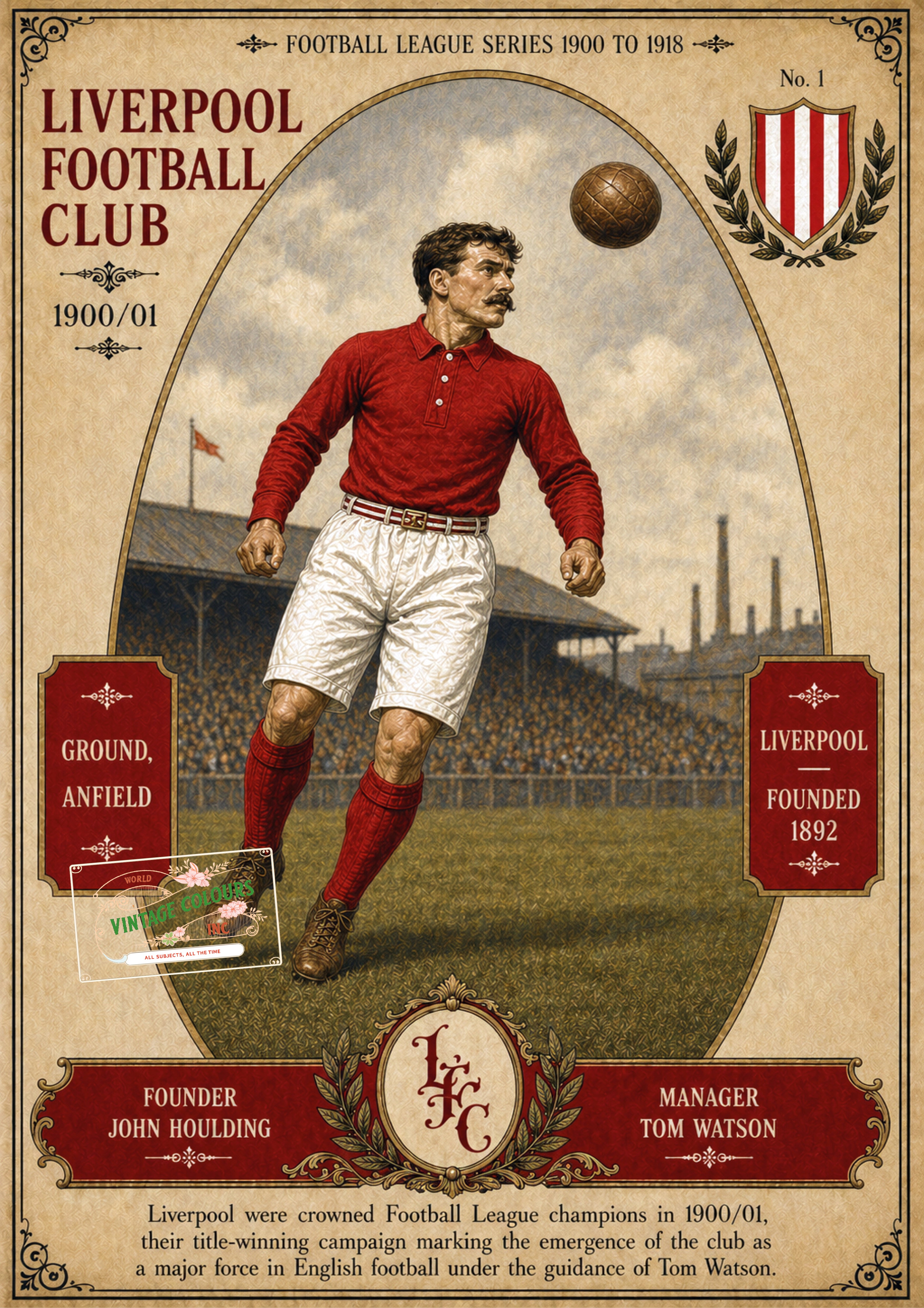 Football League Series 1900 to 1918 - Liverpool FC
