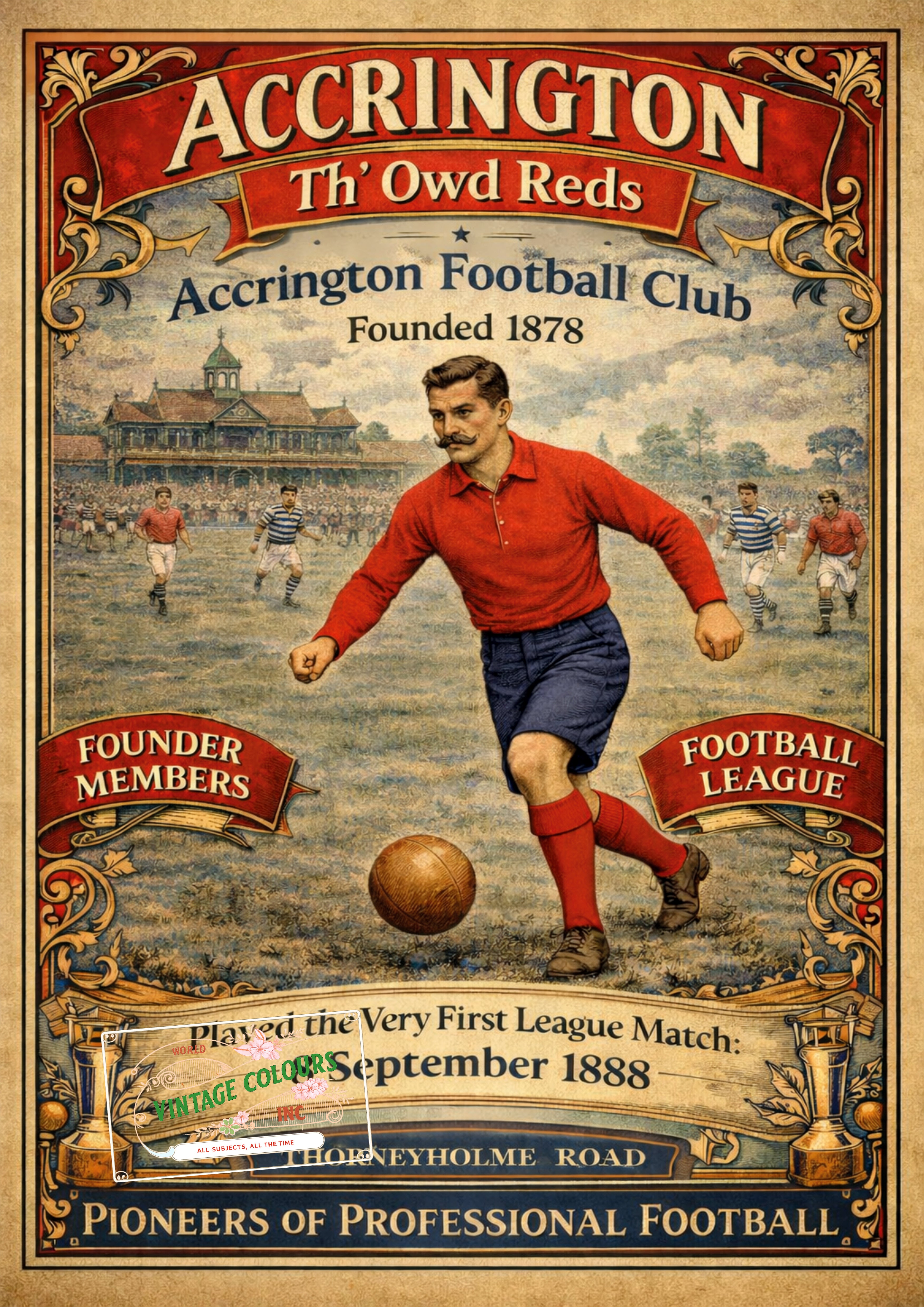 Historic Football Prints - Accrington FC