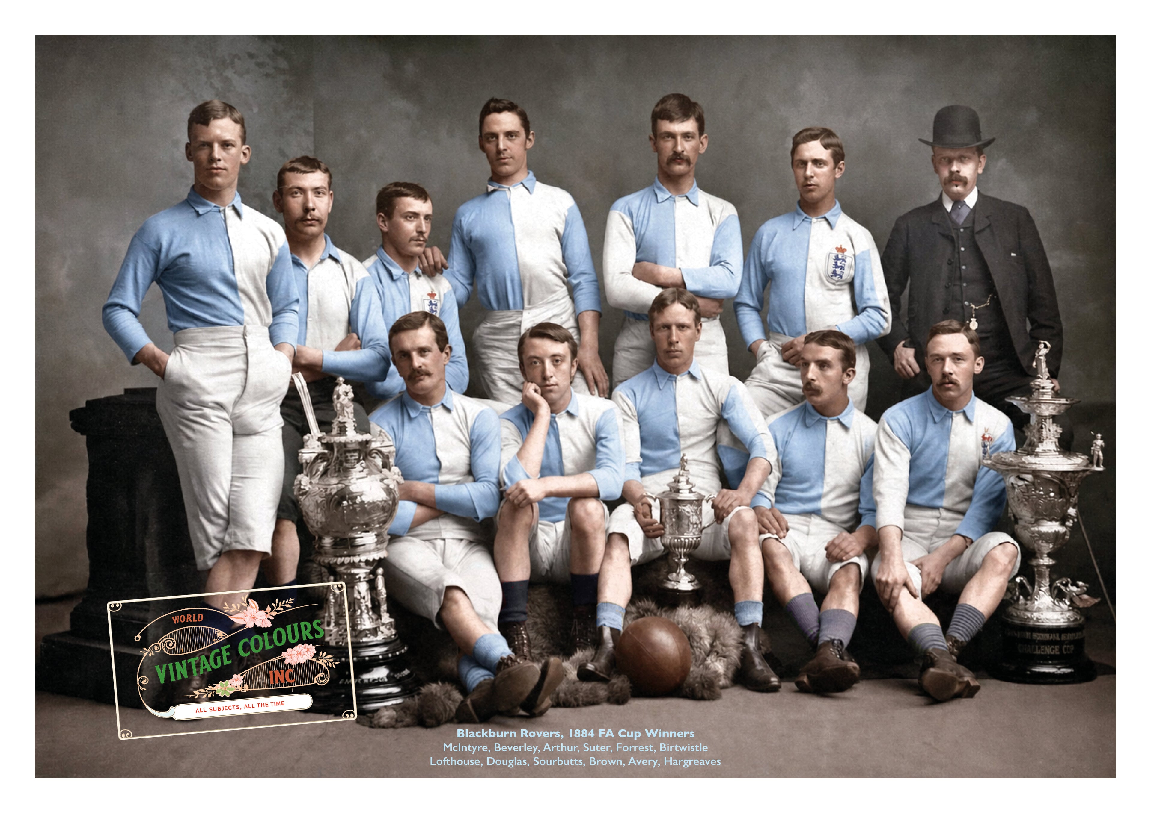 Blackburn Rovers - 1884 FA Cup Winners