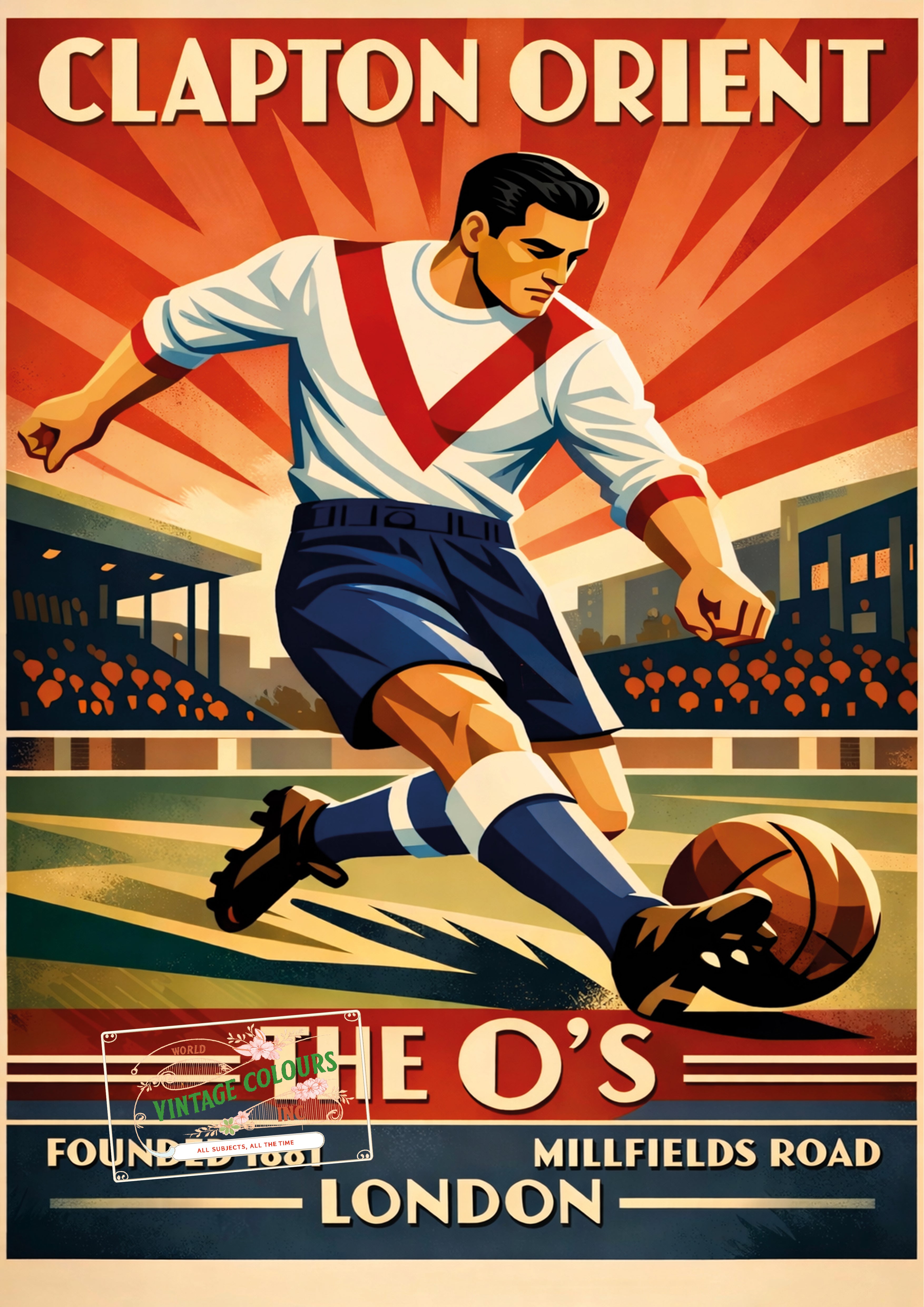 Clapton Orient - Art Deco