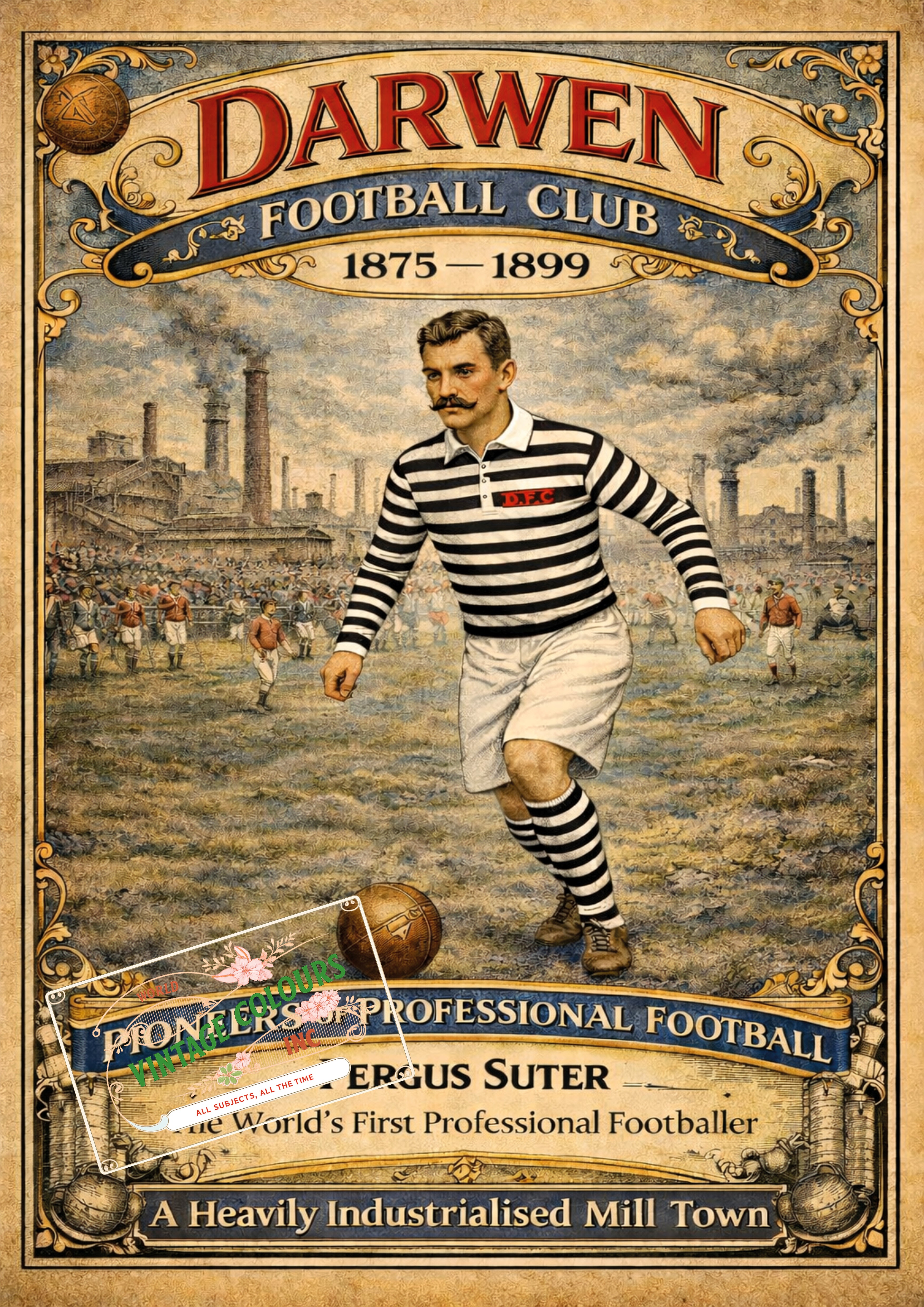 Historic Football Prints - Darwen FC