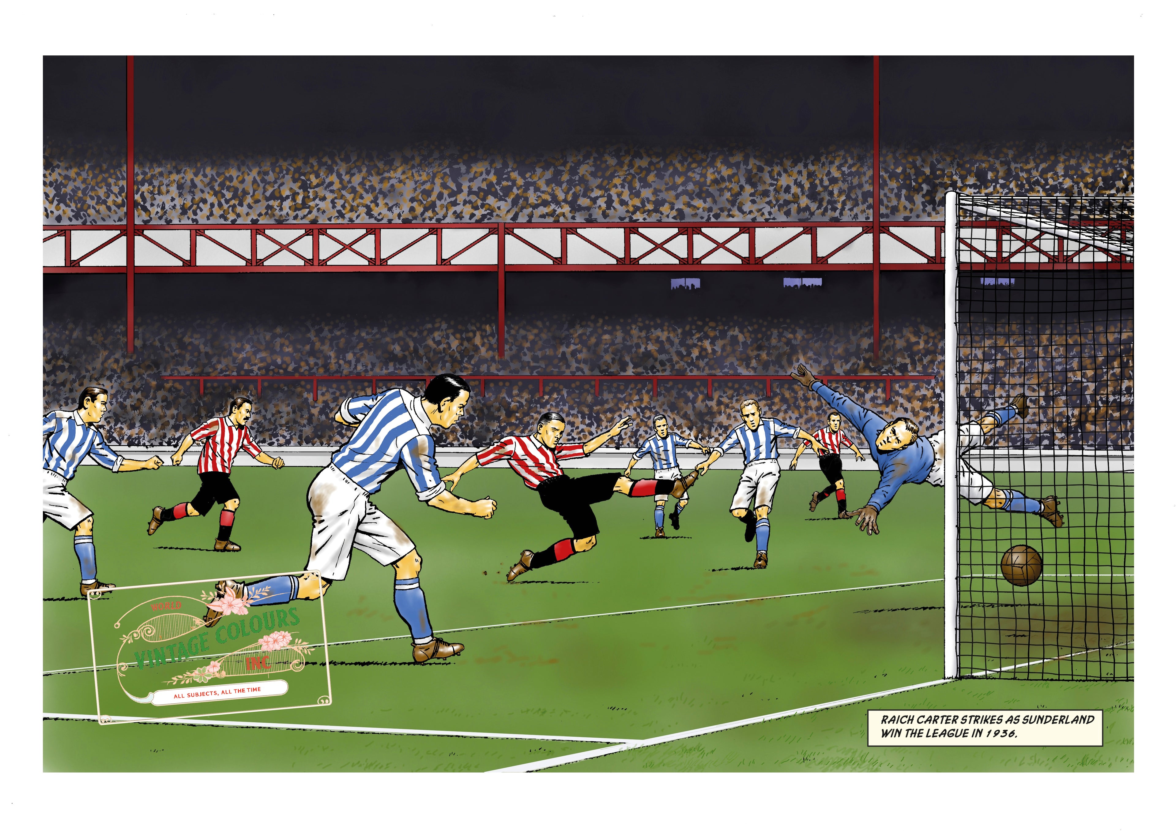 David Sque - Roy Of The Rovers - Raich Carter, Sunderland AFC 1936