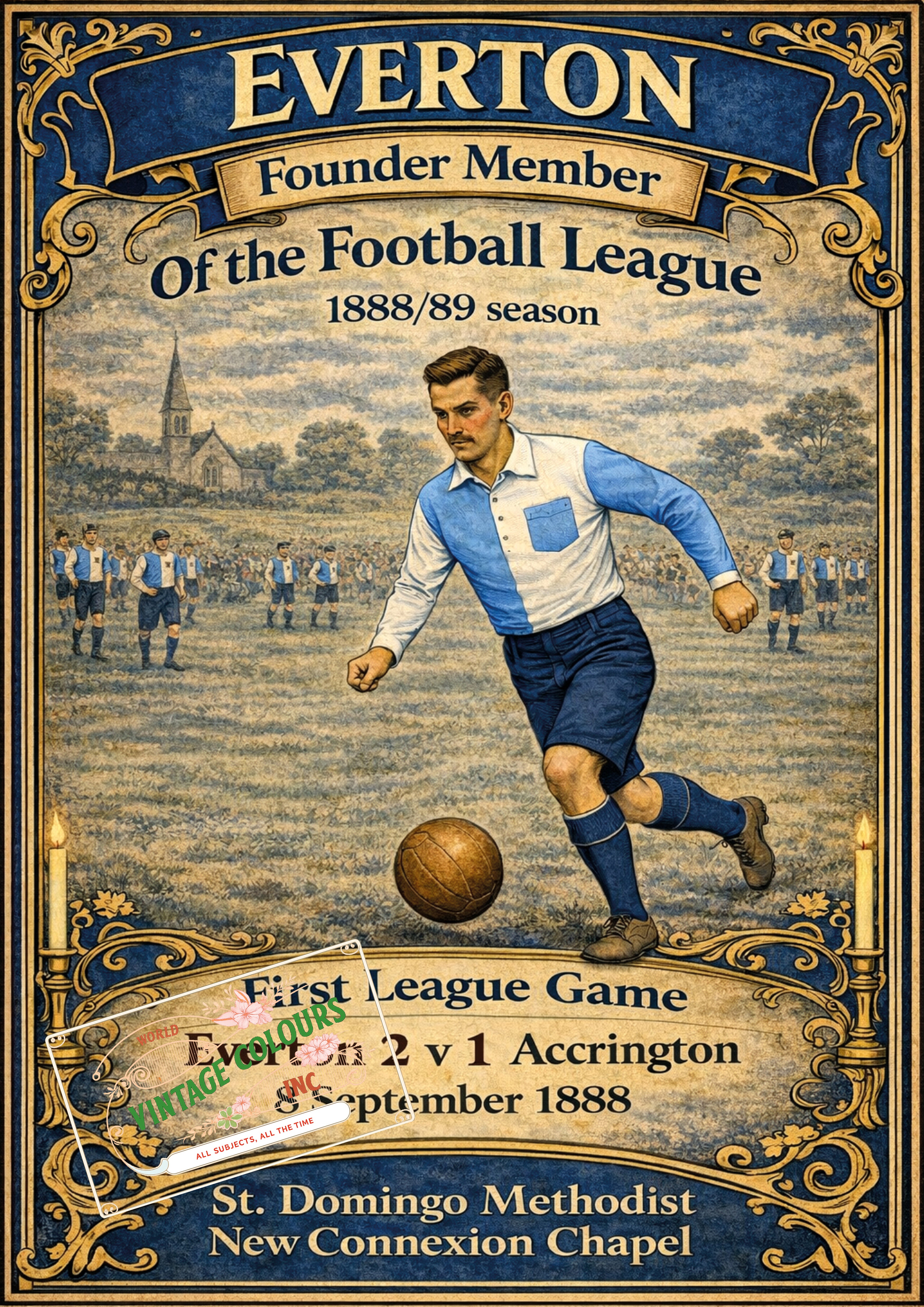 Everton, Founder Member of the Football League