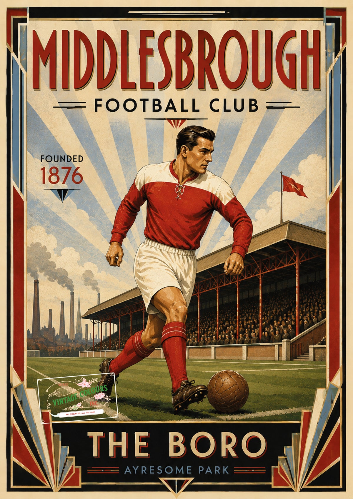Middlesbrough FC - Art Deco