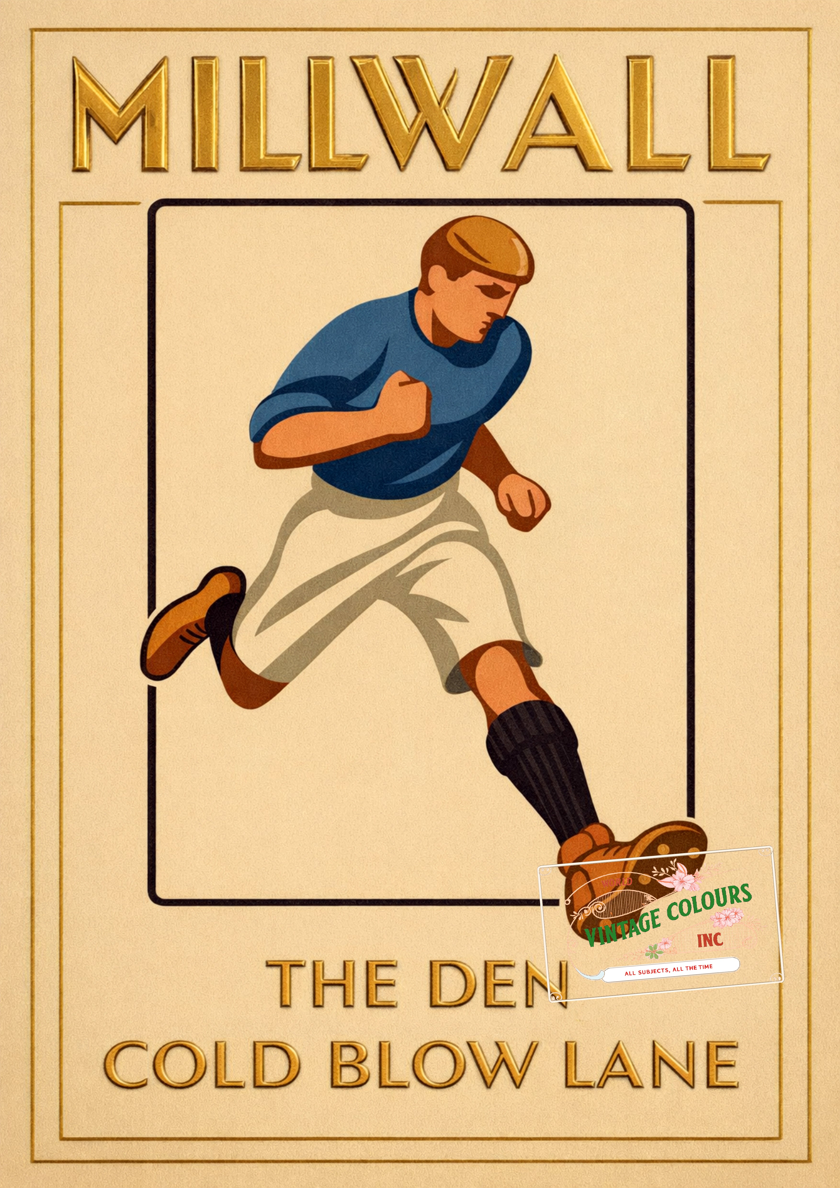 Millwall - The Den - Art Deco