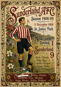 Newcastle United 1 v 9 Sunderland, 5 December 1908