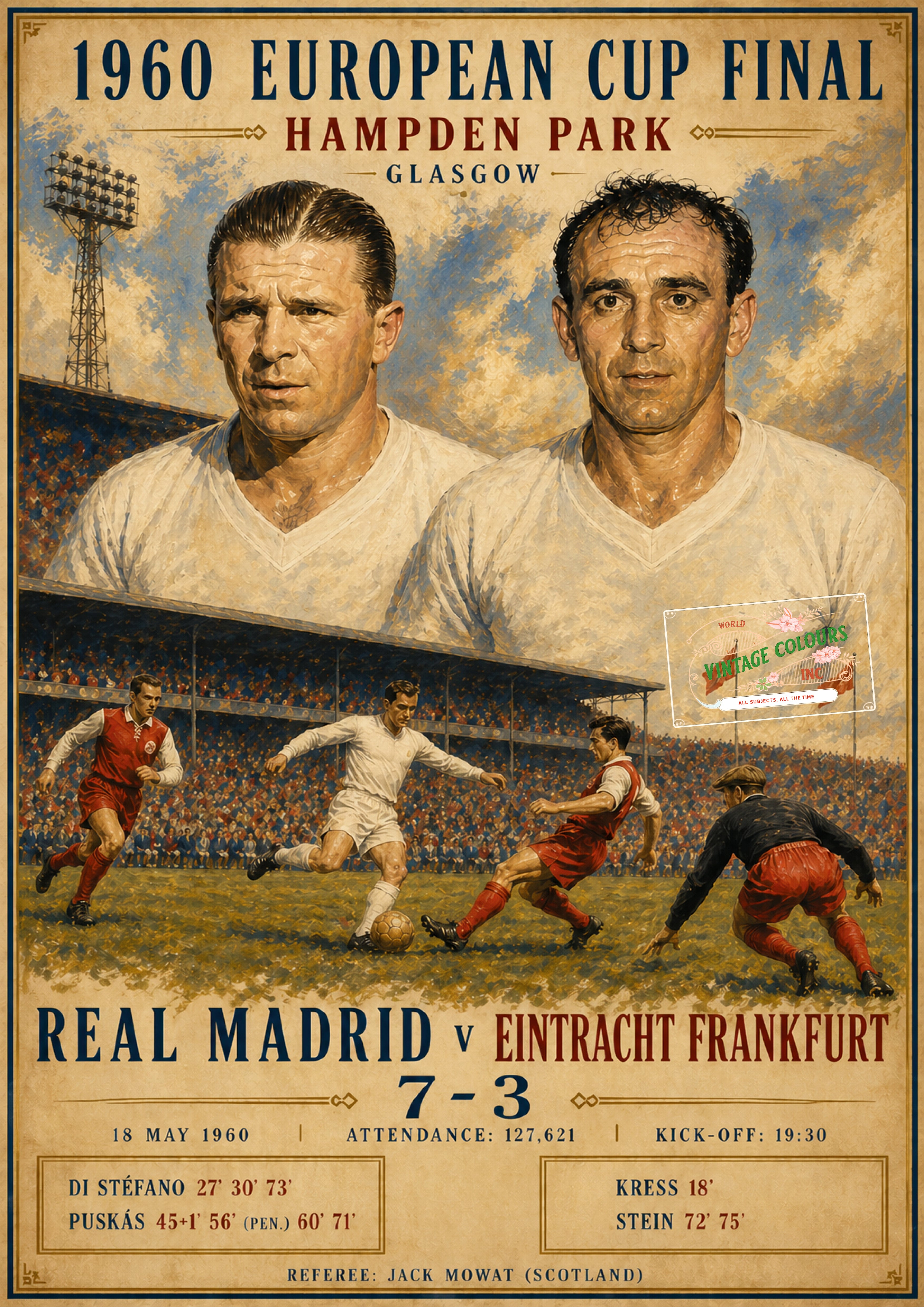 1960 European Cup Final - Real Madrid v Eintracht Frankfurt