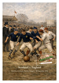 Scotland v England 1872, Action Scene