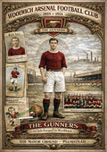 Historic Football Prints - Woolwich Arsenal 1893 to 1914