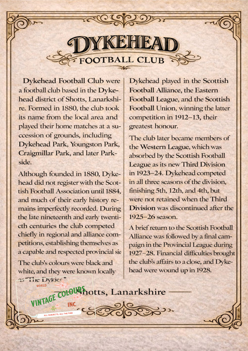 British Teams Series - Dykehead