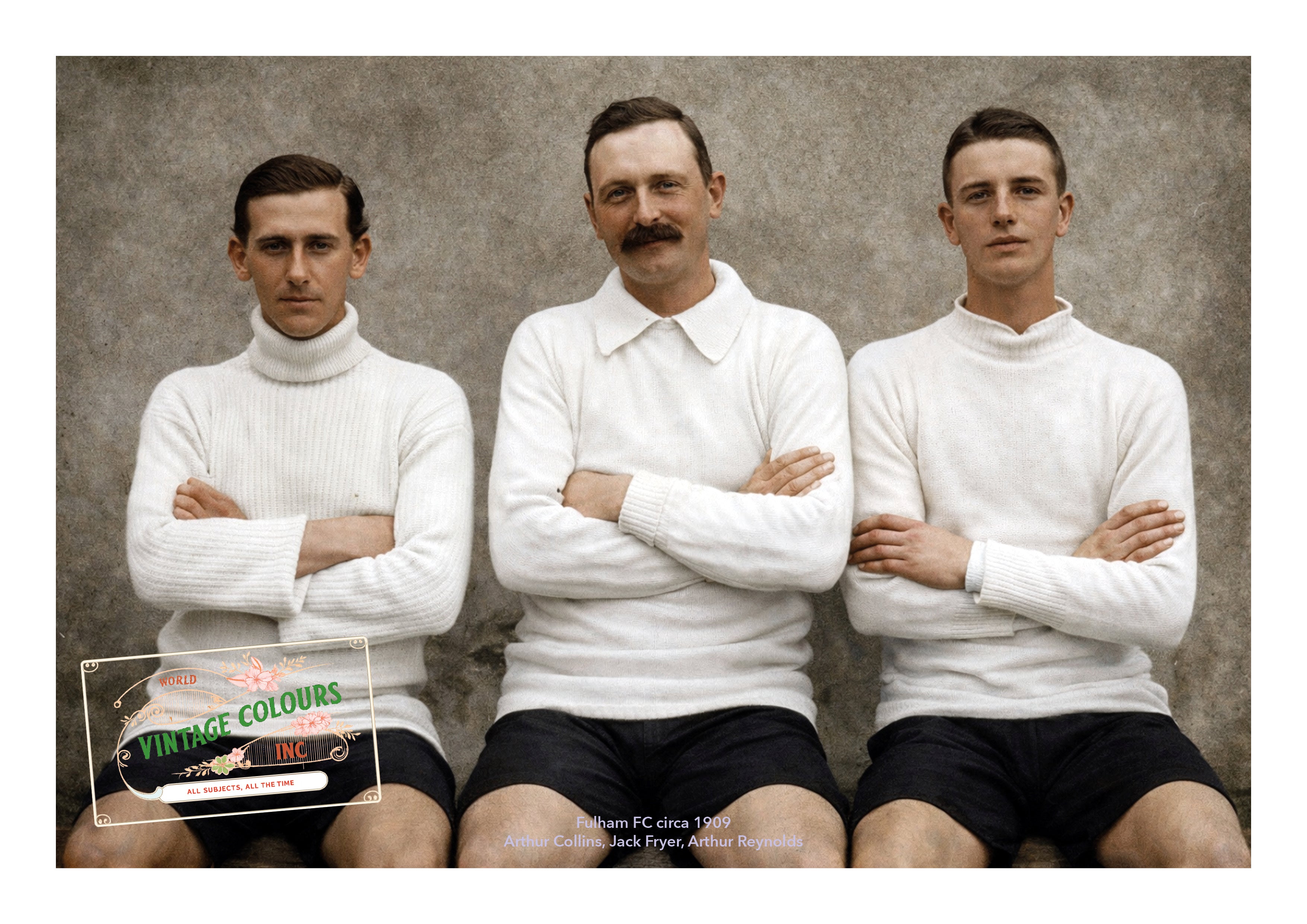 Fulham FC - Collins, Fryer & Reynolds