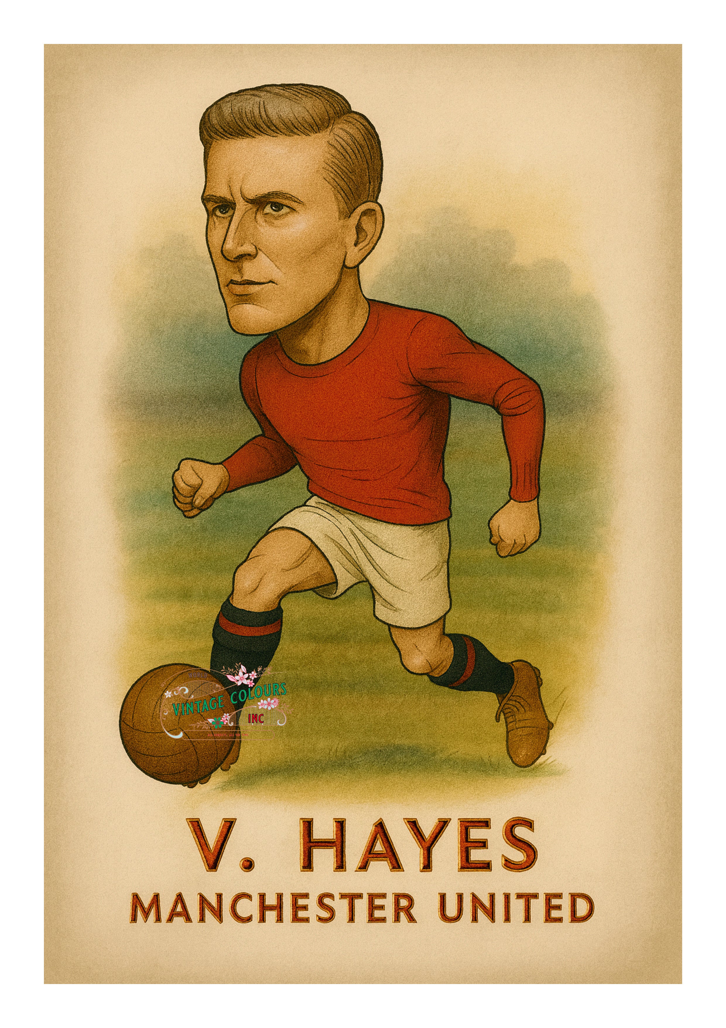 Vince Hayes, Manchester United