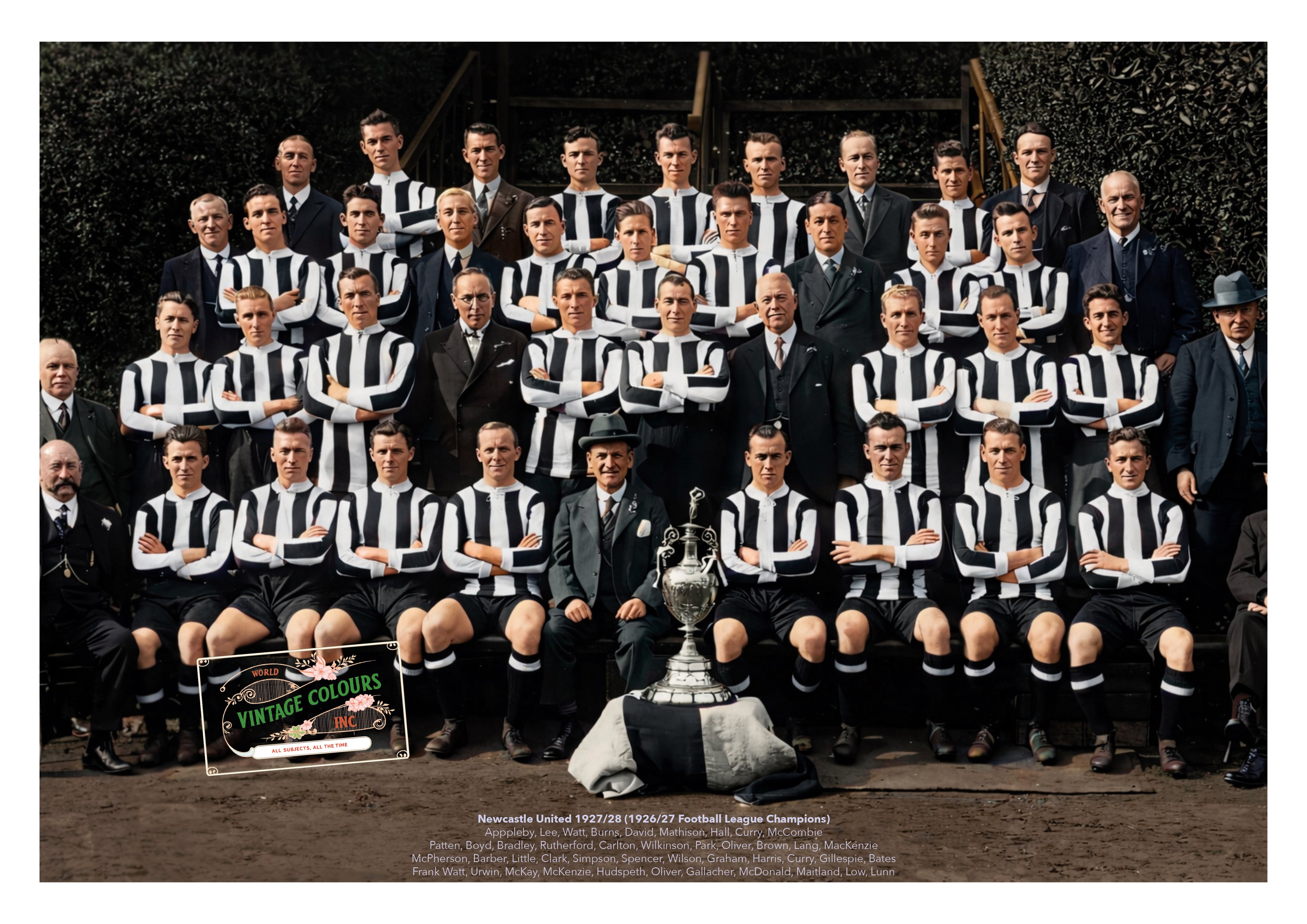 Newcastle United 1927/28, Football League Champions