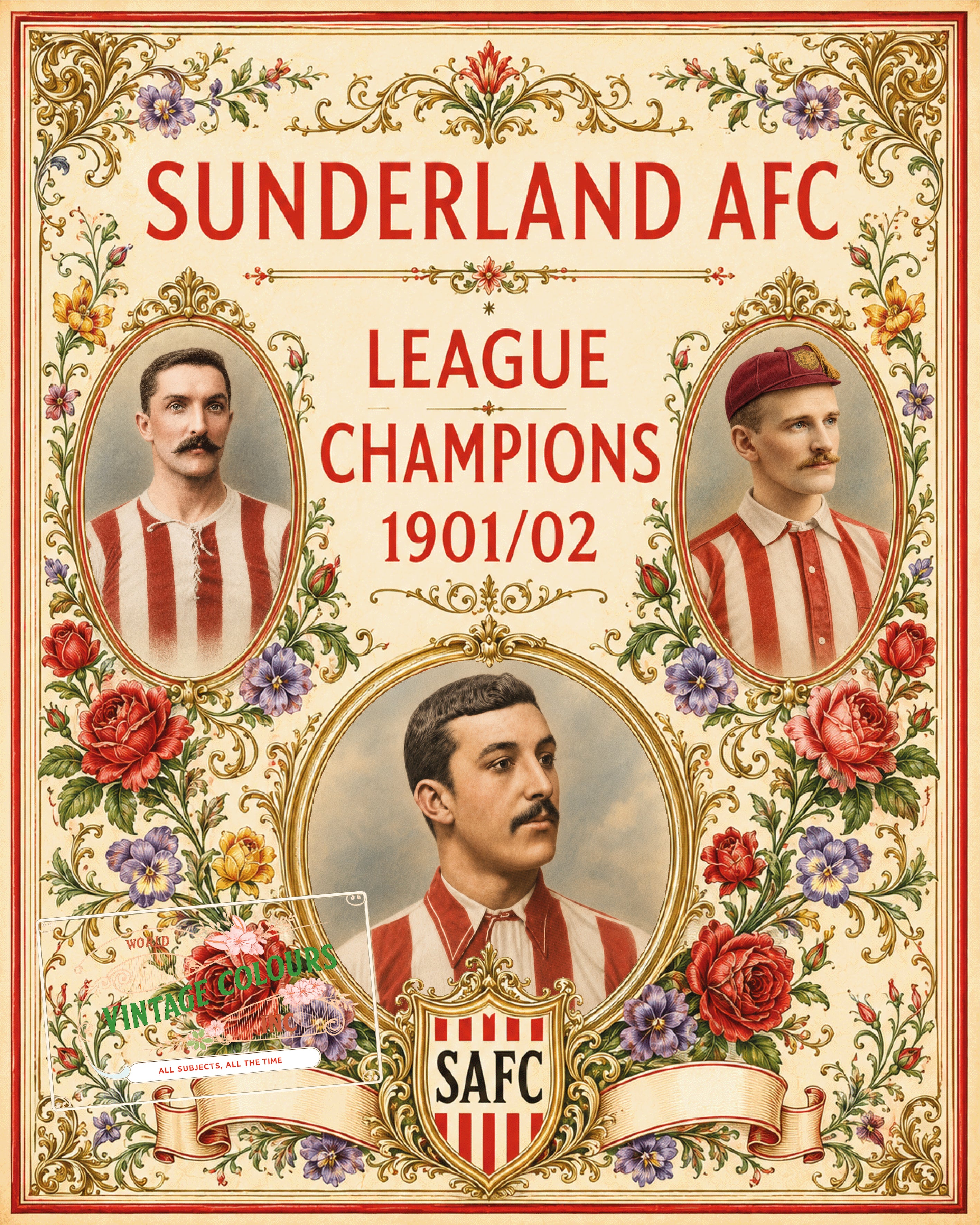Sunderland AFC, League Champions, 1901/02
